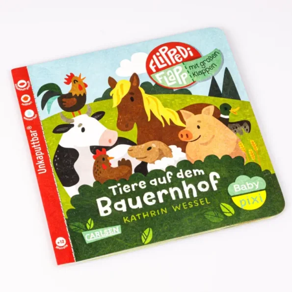 Baby Pixi FLIPPEDIFLAPP Tiere auf dem Bauernhof – Bild 2