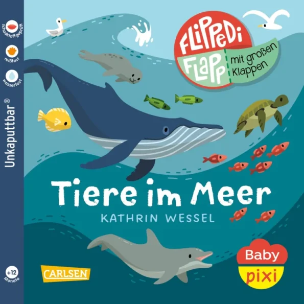 Baby Pixi FLIPPEDIFLAPP Tiere im Meer