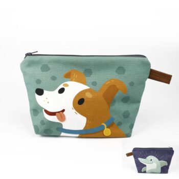 Kulturbeutel HUND & DELPHIN