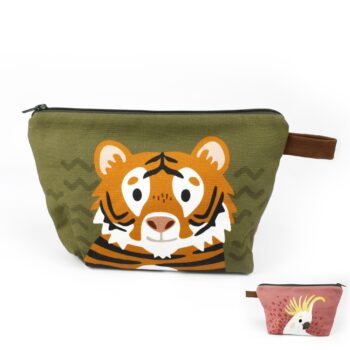 Kulturbeutel TIGER & KAKADU