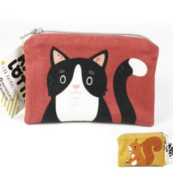 Täschchen KATZE & EICHHÖRNCHEN