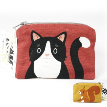 Täschchen KATZE & EICHHÖRNCHEN 2
