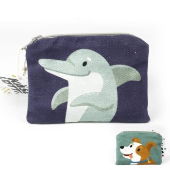 Täschchen DELPHIN & HUND