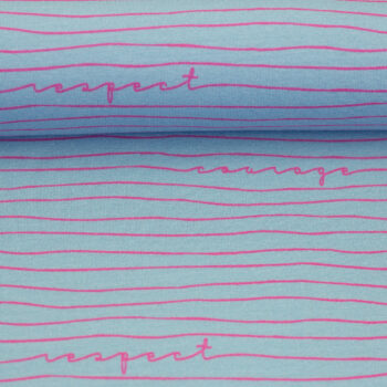 Stoff REMINDER hellblau - Swafing Baumwolljersey