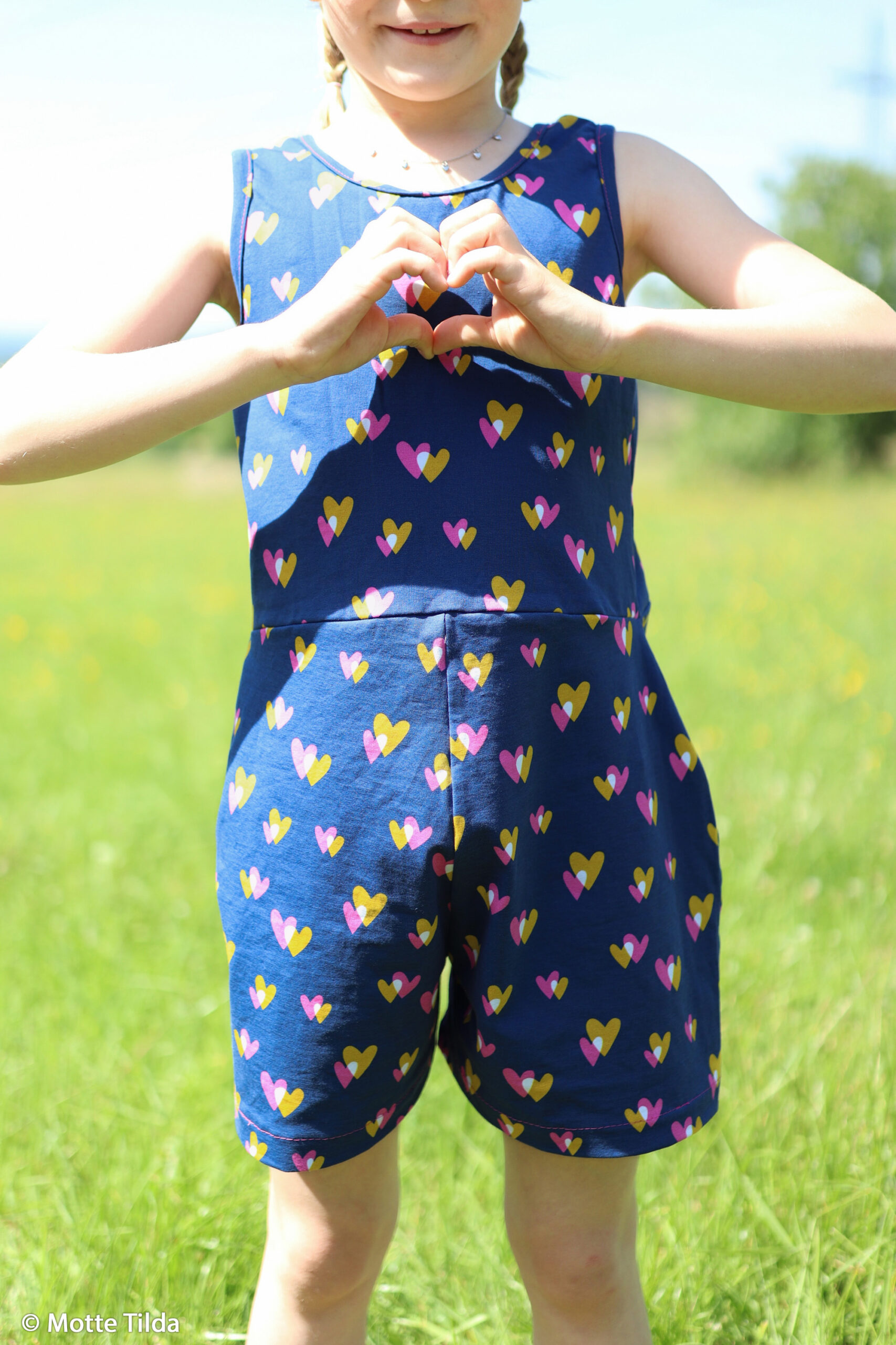 Stoff TWO OF US dunkelblau - Swafing Baumwolljersey – Bild 7